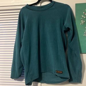 Melanzana crew neck microgrid men’s M (womens L)